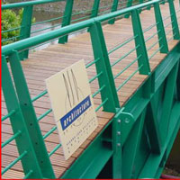 Passerelle technique ERDF