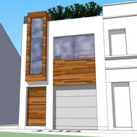 Projet maison en ville