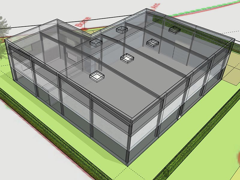 Projet de bâtiment d’activité