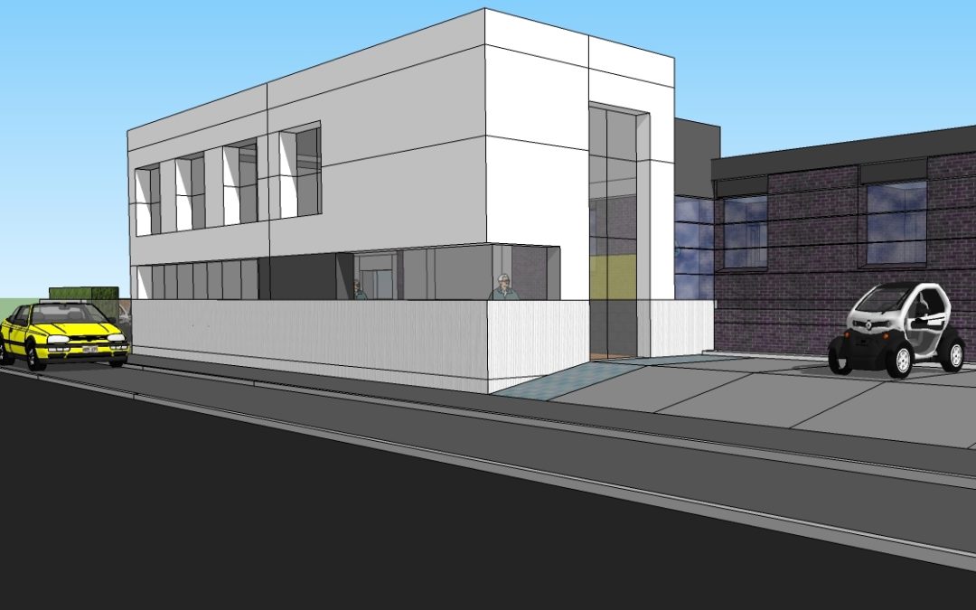 Projet d’extension agence notariale Linselles 59