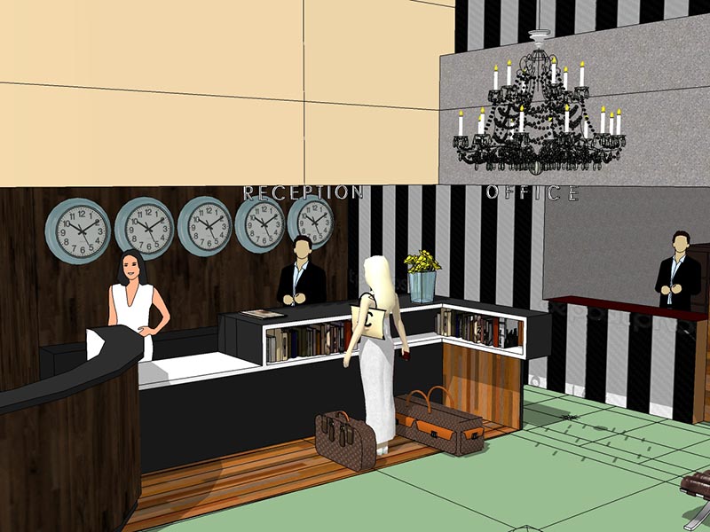 Relooking hôtel Olivarius